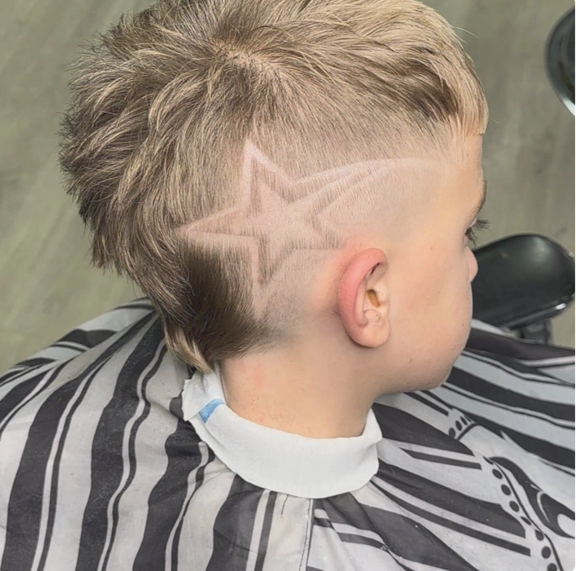 Diseño personalizado en The Barber Kingdom