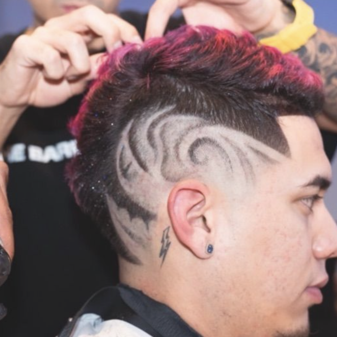Diseño freestyle en The Barber Kingdom