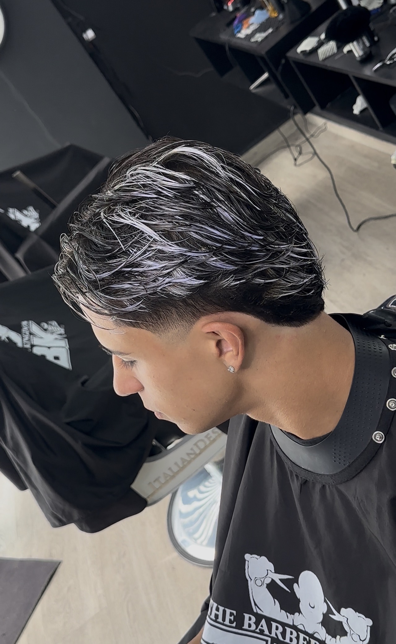 Resultado de corte en The Barber Kingdom